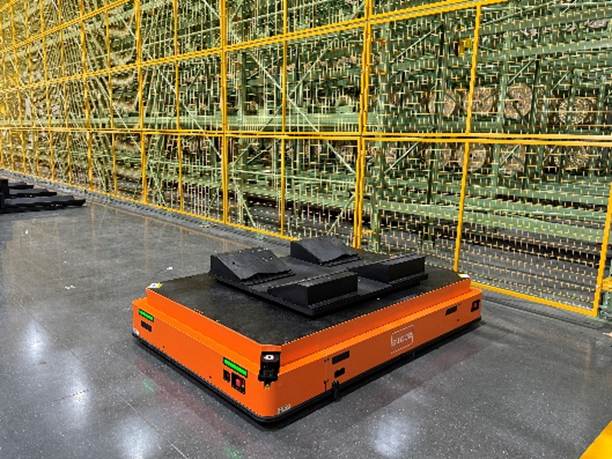An integrated AGV and AS/RS solution